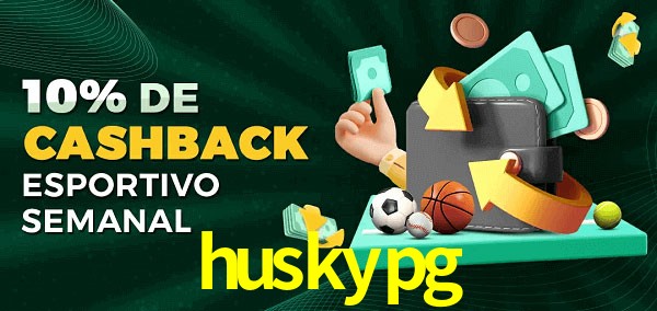 10% de bônus de cashback na huskypg